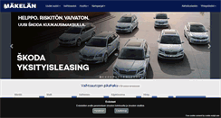 Desktop Screenshot of makelan.fi
