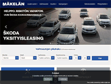 Tablet Screenshot of makelan.fi